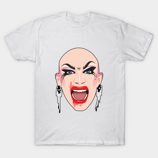 Sasha Velour Drama T-Shirt by Jakmalone